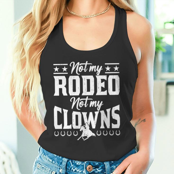 サーカスティック・ノット・マイ・ロデオノット・マイ・クラウンズ・ホース 長袖tシャツ タンクトップ