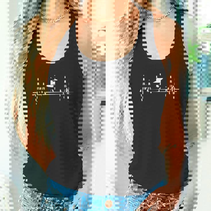 サーファー ハートビート サーフィン サーフボード サーフラバー メンズ ボーイズ ビーチ タンクトップ