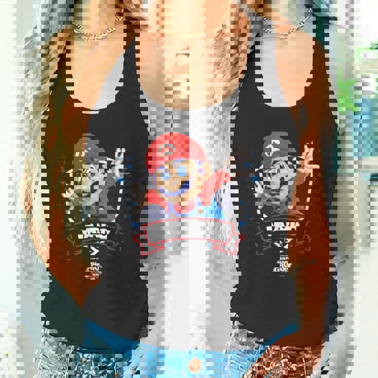 ザ・スーパーマリオギャラクシー・ムービー Mario Champion タンクトップ