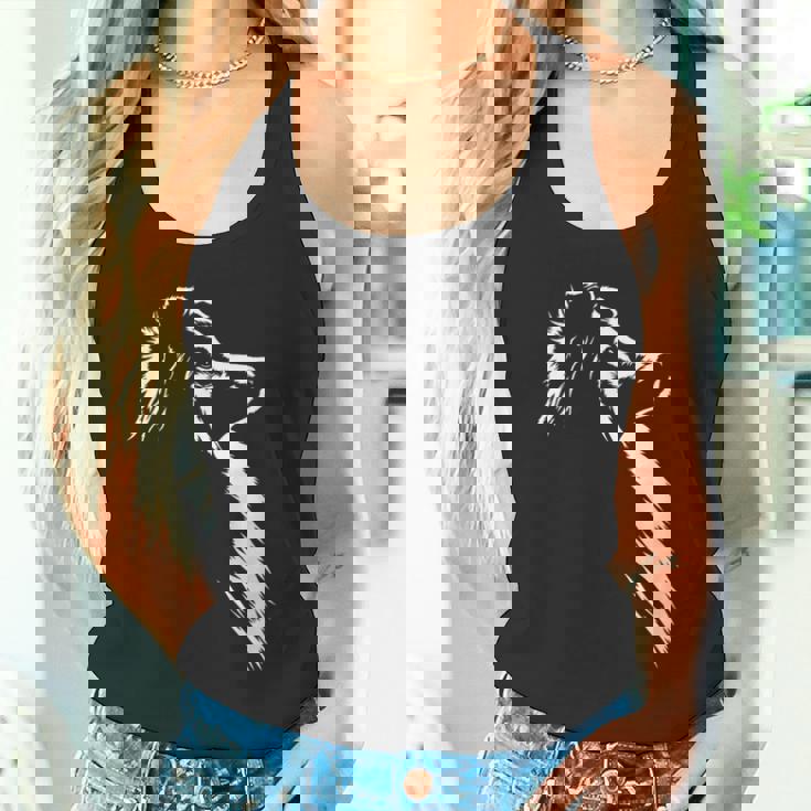 シェットランド・シープドッグ ポートレート シルエット 犬 シェルティー・ドッグ タンクトップ