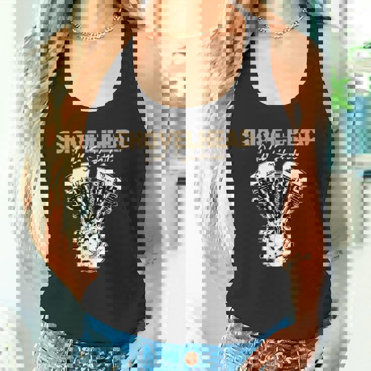 ショベルヘッド チョッパー ボバー オートバイ バイカー オールドスクール Hd タンクトップ