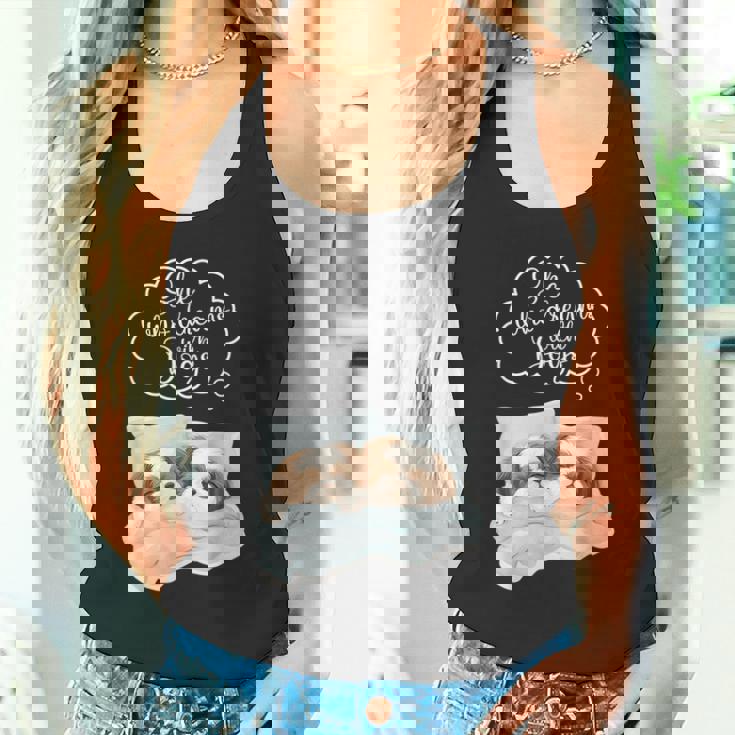 シーズー 犬 ナイトガウン パジャマ タンクトップ