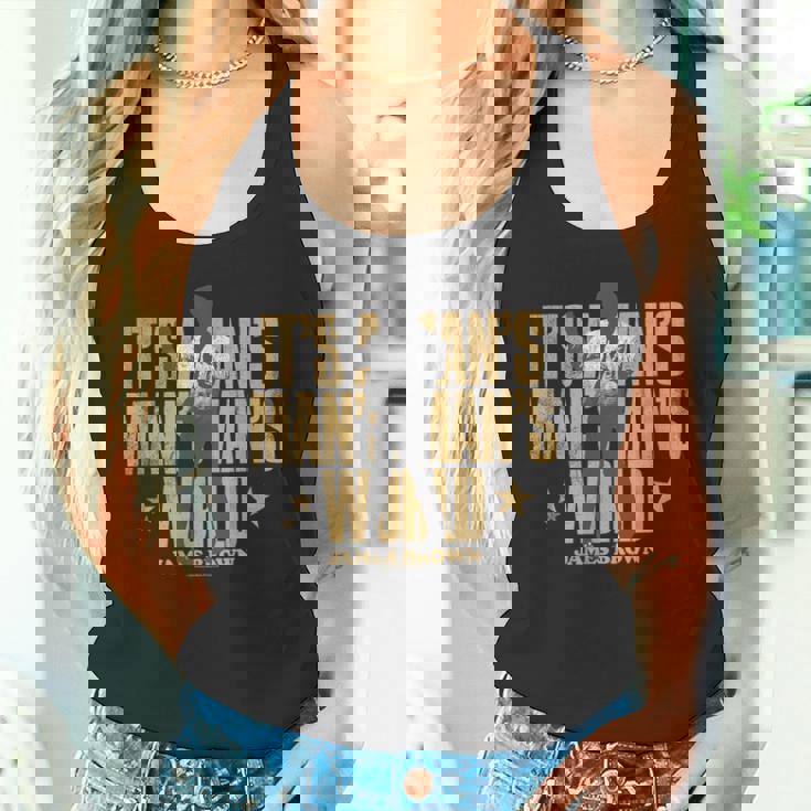 ジェームス・ブラウン・マンのワールド・ダンシング・シルエット タンクトップ