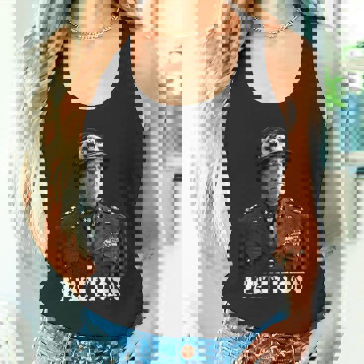 ジョージ・パットン 第二次世界大戦 勝利 記念 独立記念日 長袖tシャツ タンクトップ