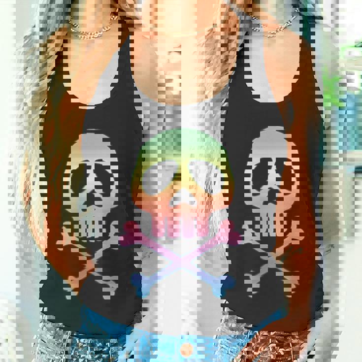 スカル、宇宙海賊キャプテン・クロスボーンズ ハロウィンパーティー Ahoy タンクトップ