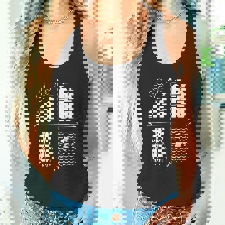 スキューバダイビングギア 水中ダイバー スキューバダイバー タンクトップ