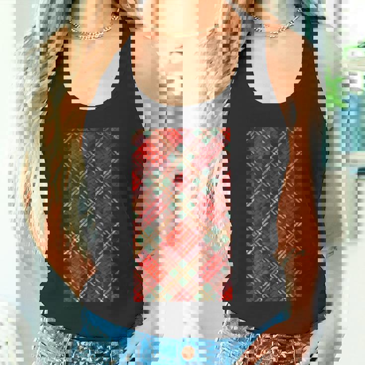 スコットランドのタータンチェック柄。 タンクトップ