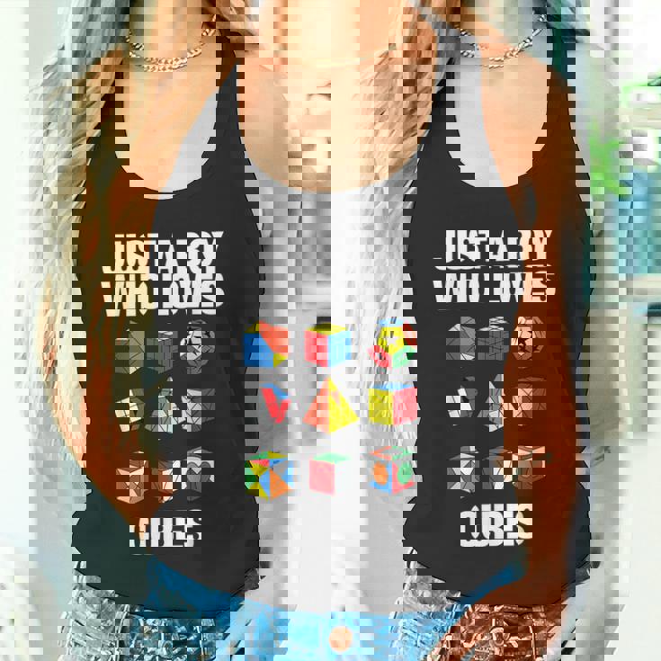 スピードキューブパズル キューブキューブ キッズ タンクトップ