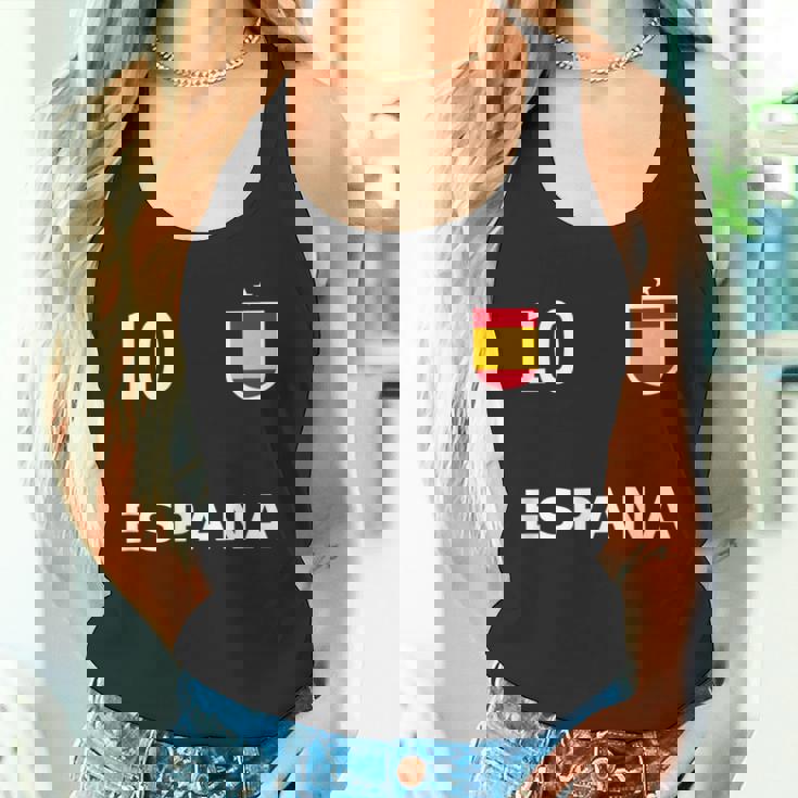 スペイン サッカー フットボール ナンバー10 10ファン タンクトップ