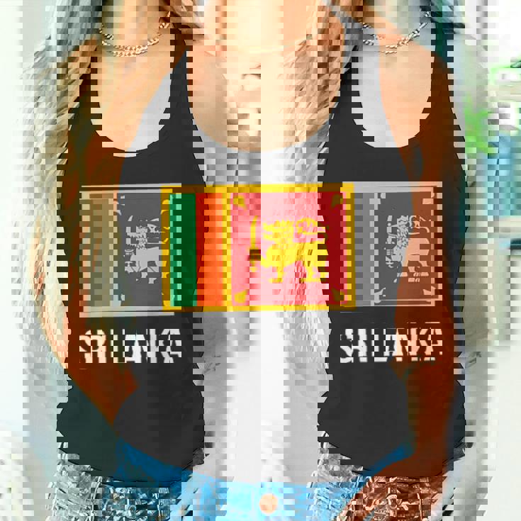 スリランカ国旗シャツ スリランカ タンクトップ