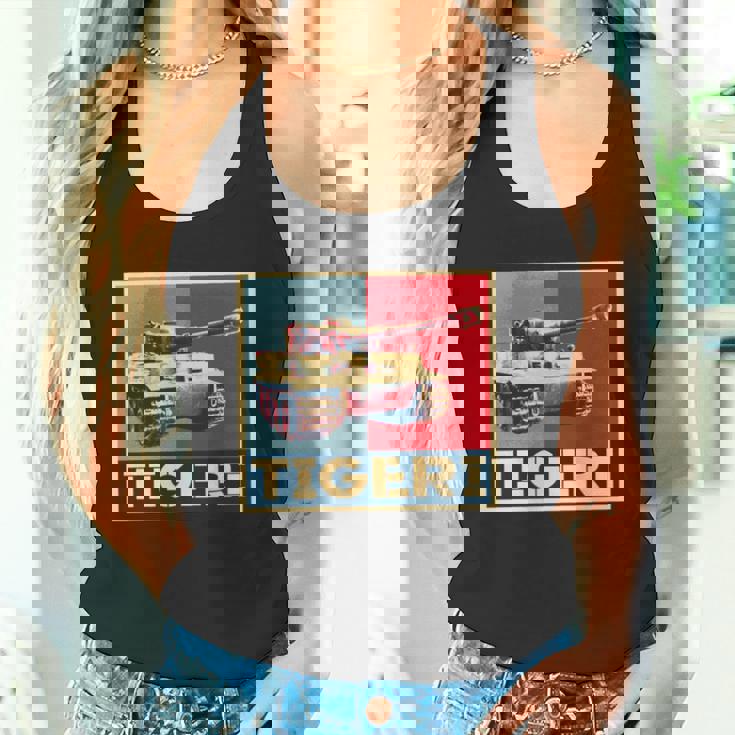 タイガー1装甲vi戦車 Ww2 ドイツ装甲車両 Afvアート 長袖tシャツ タンクトップ