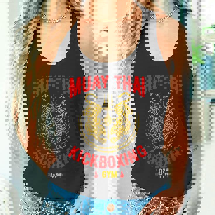 タイガームエタイキックボクシングジムmmaトレーニングギフト タンクトップ