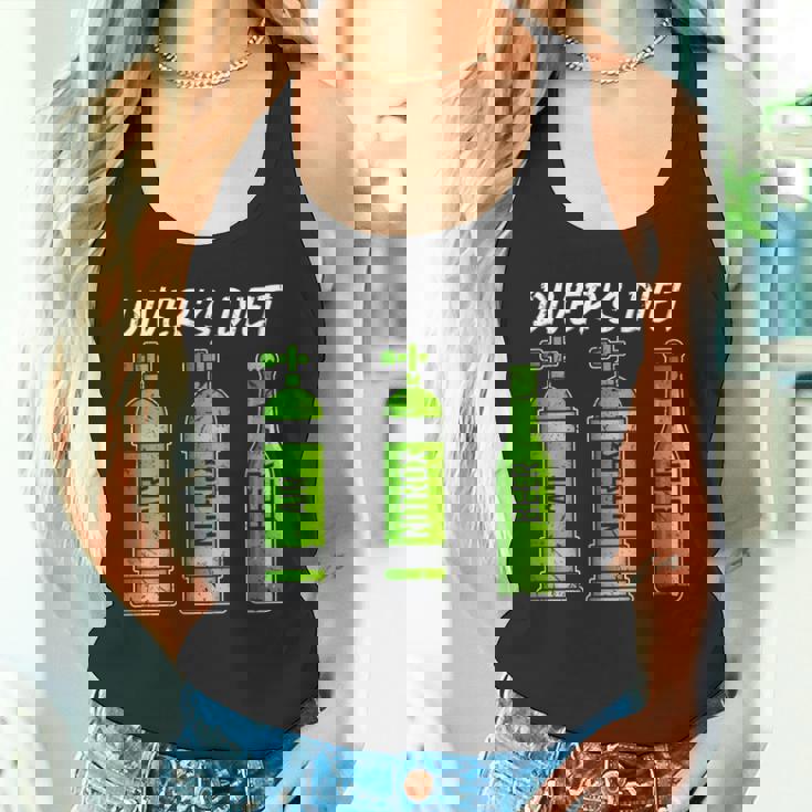 ダイバー ダイエット ビール おもしろ スキューバダイビング タンクトップ