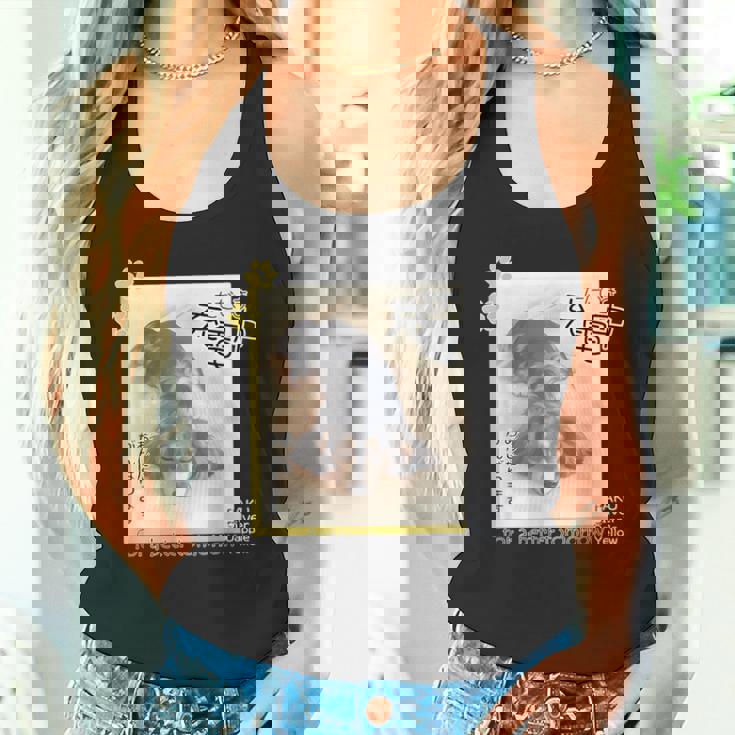 ダックス ミニチュアダックス シルバーダップル らく 充電中 明日がんばる 犬 タンクトップ