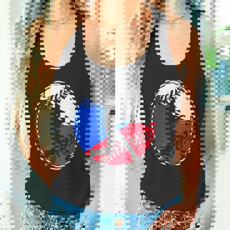 チェコ国旗 野球ヒッター チェコ国旗 タンクトップ