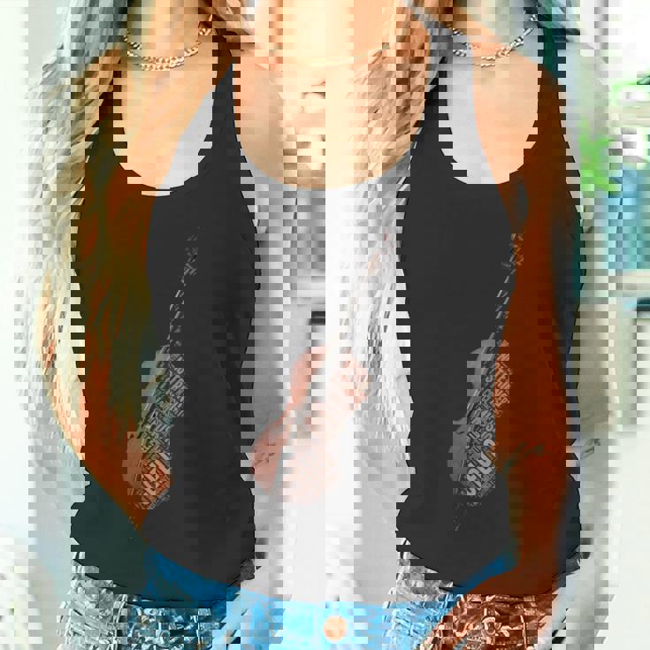 チェロ奏者の贈り物 面白いチェロオーケストラ アート チェロ奏者 タンクトップ