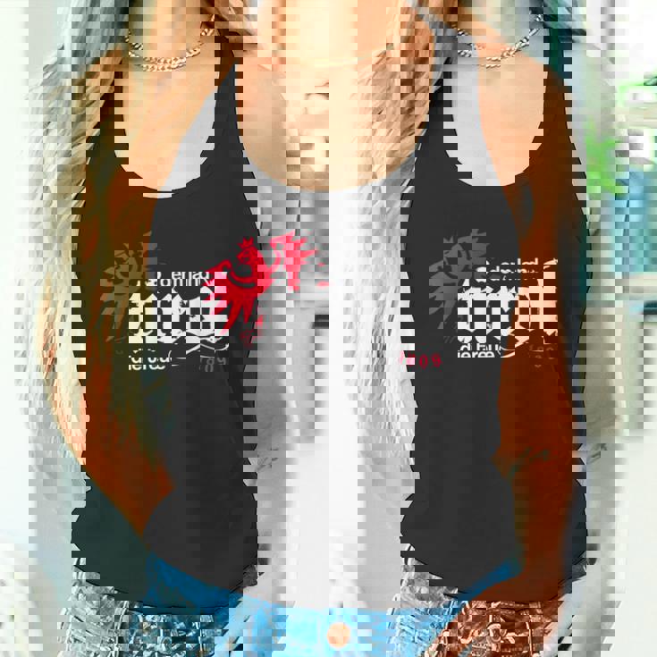 チロルイーグルメンズレディースキッズtシャツの状態へのチロルの忠誠 タンクトップ