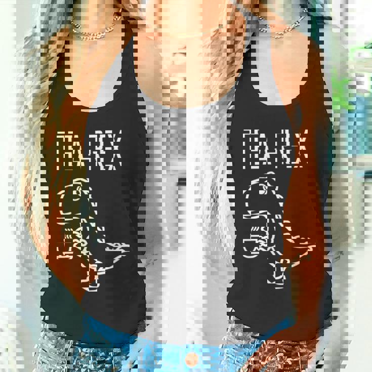 ティーレックス ファニーt-Rex ティラノサウルス 恐竜 長袖tシャツ タンクトップ