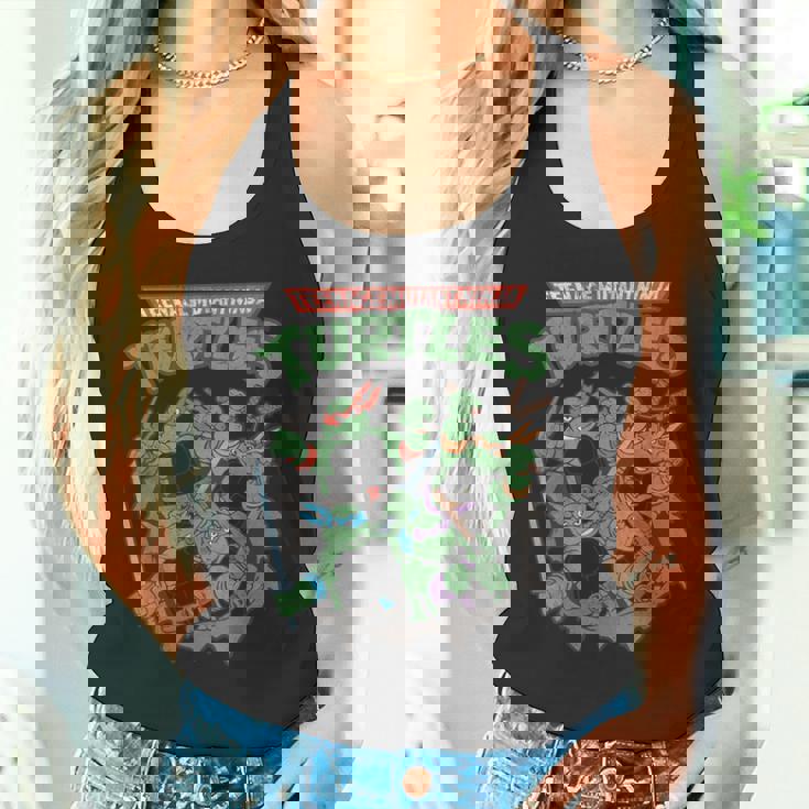 ティーンエイジ・ミュータント・ニンジャ・タートルズ アンティーク調ポスター タンクトップ