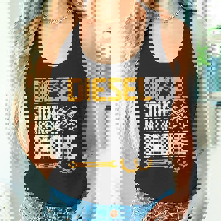 ディーゼルの煙で骨が折れる タンクトップ