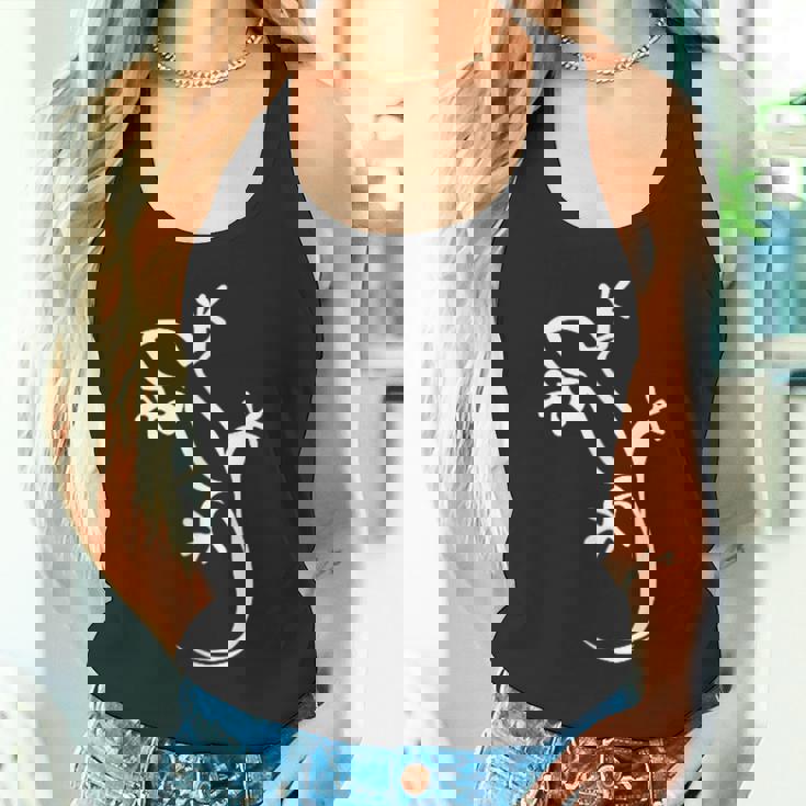 トカゲのヤモリとスケーリーアパレル タンクトップ