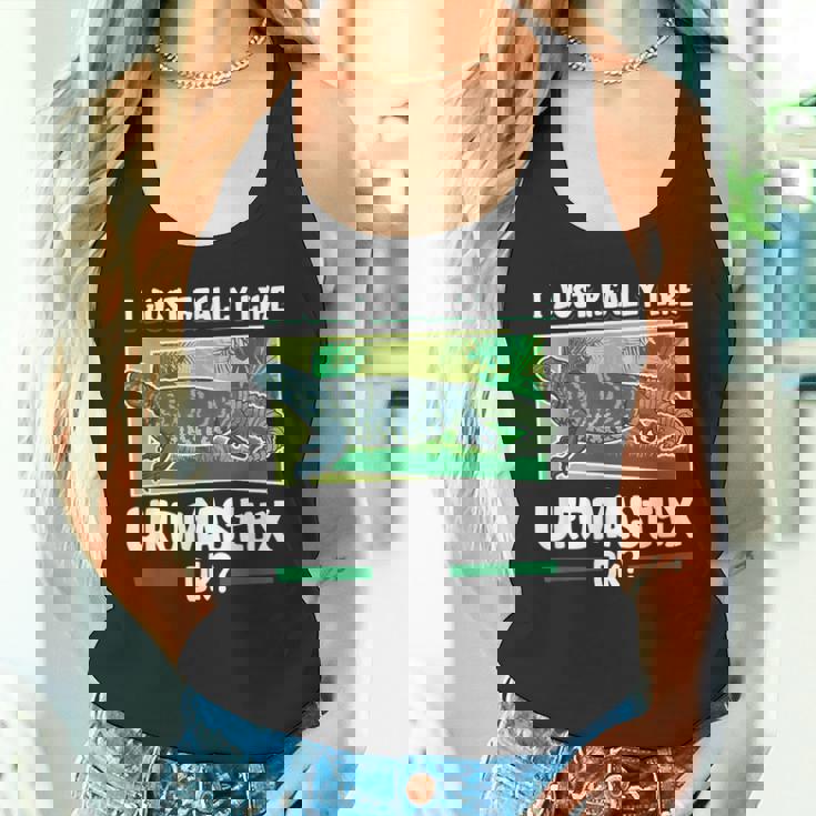 トゲオアガマが大好き タンクトップ