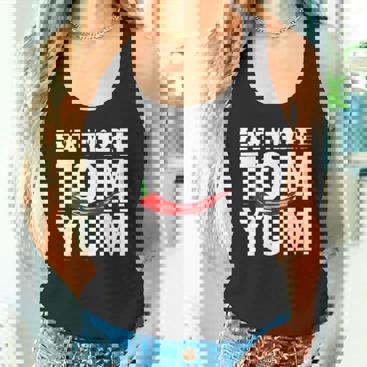 トムヤムクン スパイシーなタイ料理をもっと食べる 唐辛子 タイ 東南アジア プーケット ギフト バンコク お土産 タンクトップ