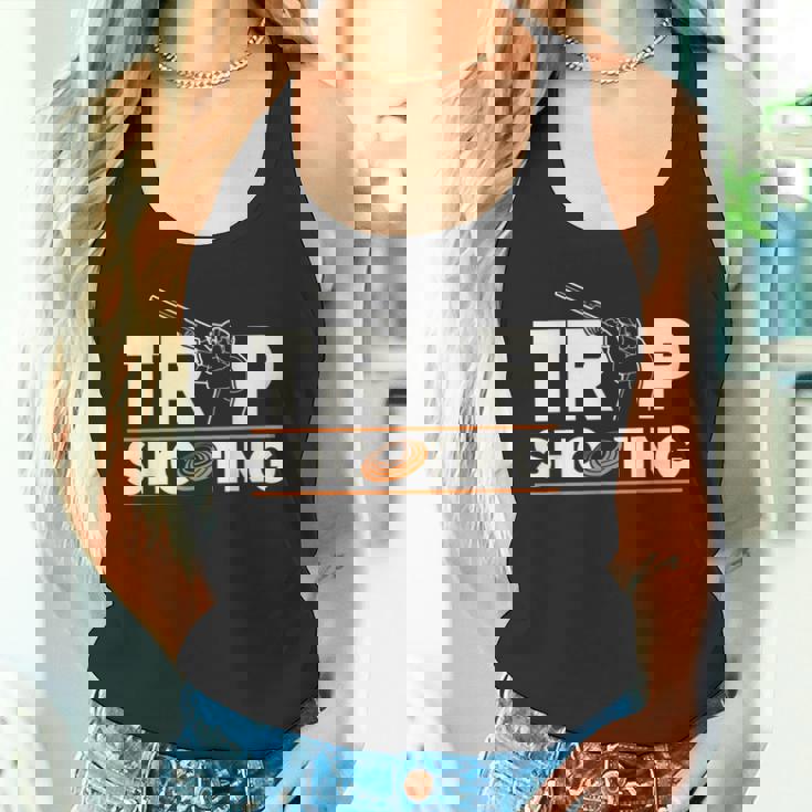 トラップ射撃 ピジョン ショットガン からのプル トラップ クレー射撃 タンクトップ