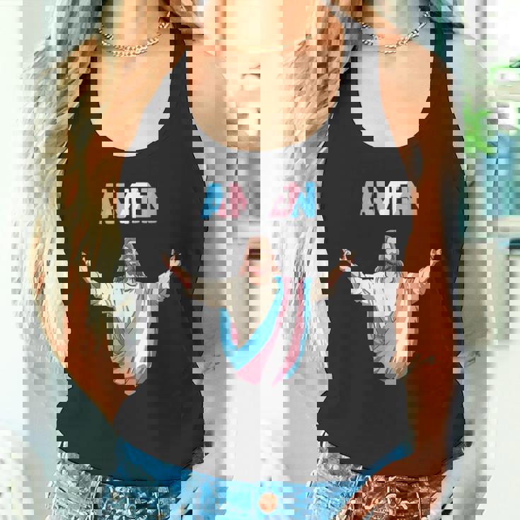 トランスジェンダー・ジーザス 誇りをもって信じ、信仰する。 タンクトップ