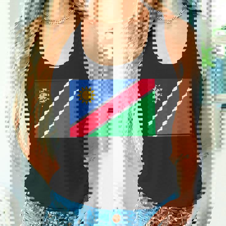 ナミビアの国旗 タンクトップ