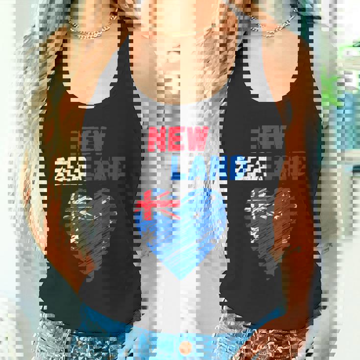 ニュージーランド国旗 ホリデーハート ニュージーランド国旗 タンクトップ