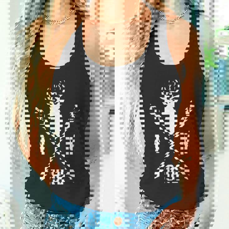 ニューメキシカン ニューメキシコ Nm 1912 ホワイト冷蔵庫鹿 タンクトップ