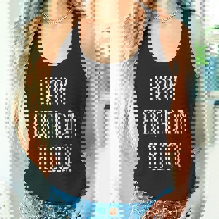 ハッピーバースデーフェリシア タンクトップ