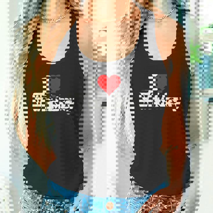 ハートウイスキーウイスキーが大好き タンクトップ