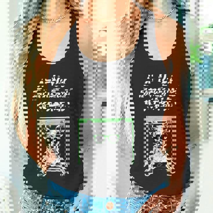 ハードルは高いほどくぐりやすい チワワ グッズ 犬 おもしろ 面白い ネタ 笑える タンクトップ