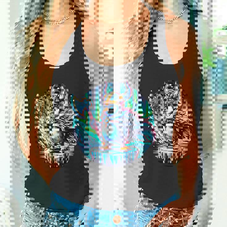 バイキング ペンギン ヘルメット 斧 ポーラーライト タンクトップ