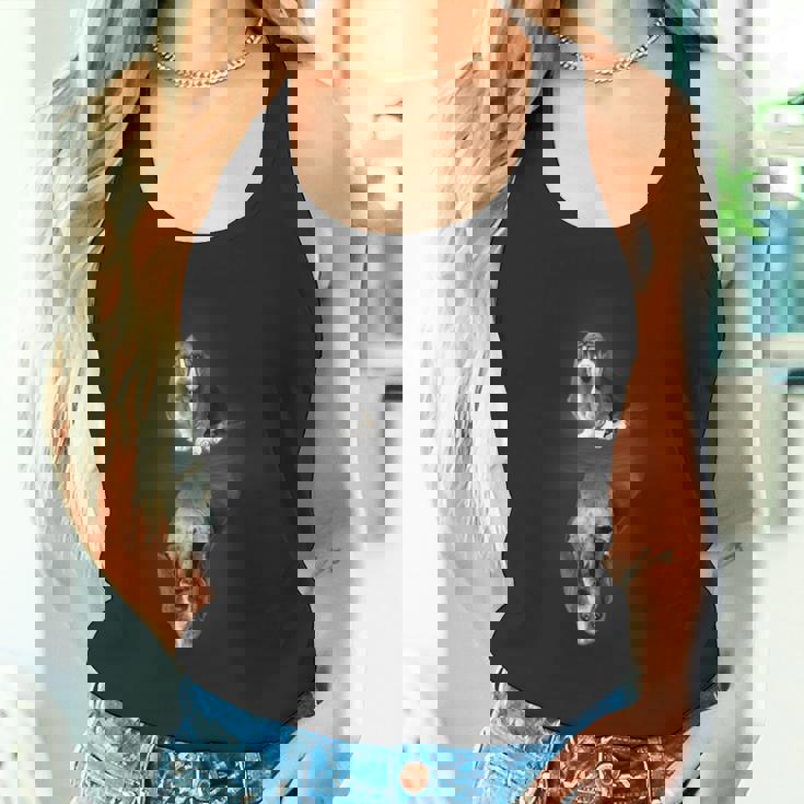 バセットハウンドドッグtシャツ タンクトップ