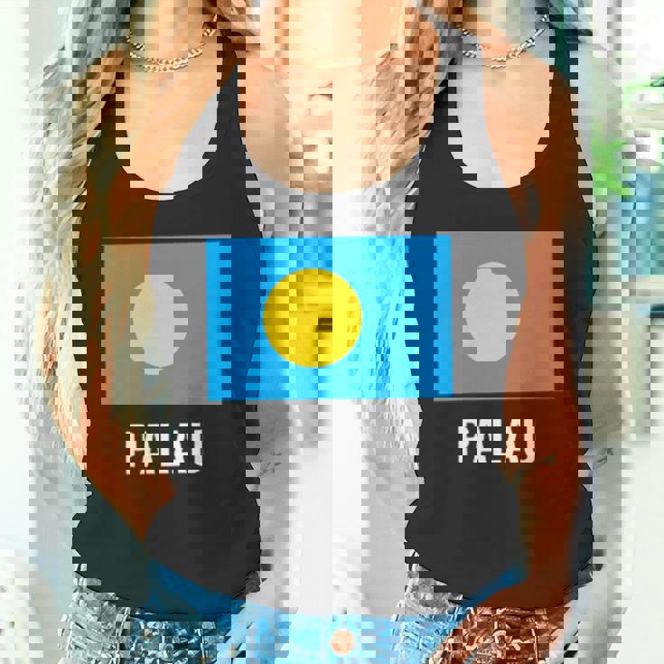 パラオの国旗 タンクトップ