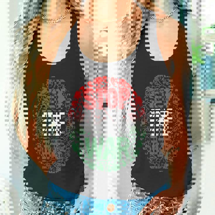 パレスチナ国旗 アラビア語タイポグラフィ パレスチナ国旗 長袖tシャツ タンクトップ