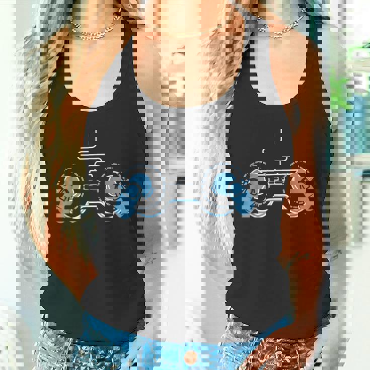 ビデオゲームコントローラー おもしろおっぱい ゲーマー タンクトップ