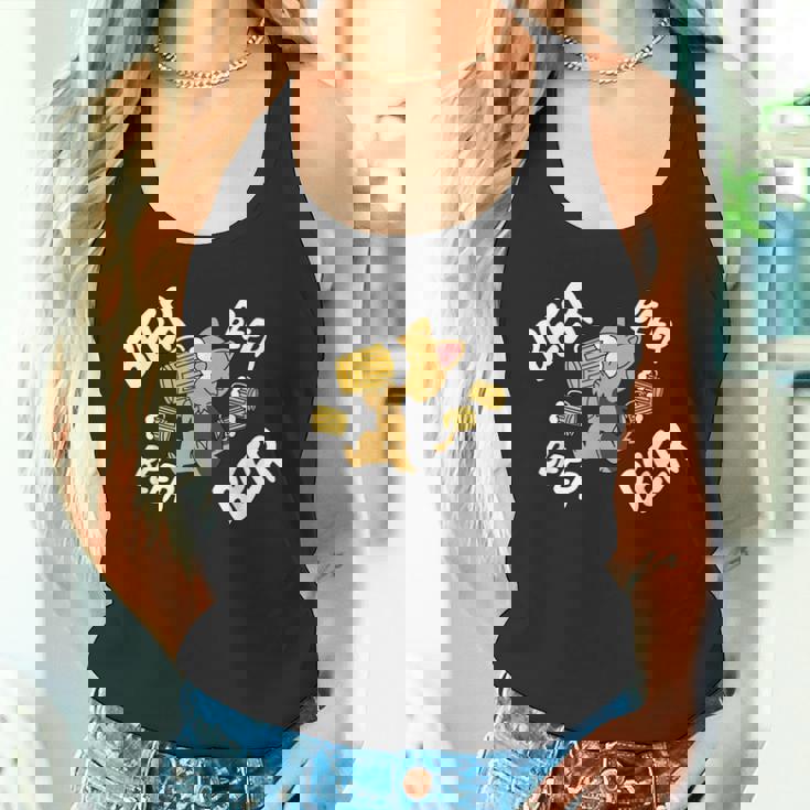 ビールヨークシャーテリア犬 タンクトップ