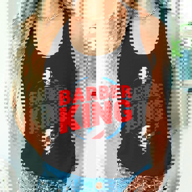 ファニー バーバー キング ヘアスタイリスト ヘアドレッサー バーバーショップ ポール タンクトップ