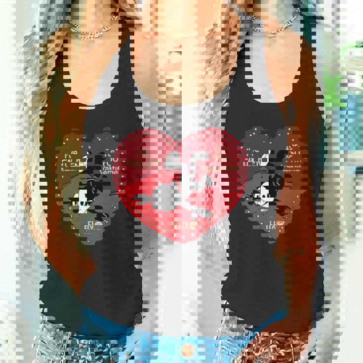 フェリックス・ザ・キャット・ヴァレンタイン・フォー・ユー 長袖tシャツ タンクトップ