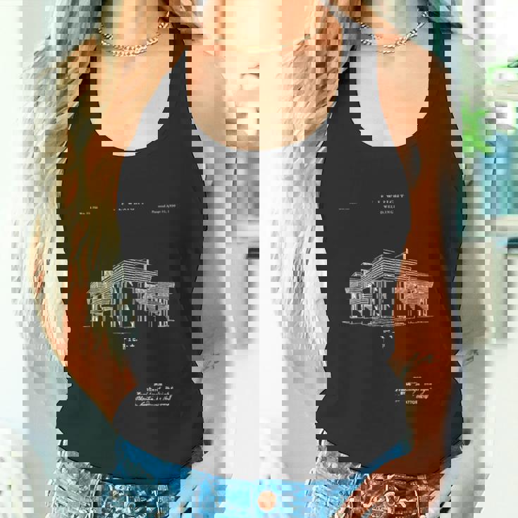 フランク・ロイド特許tシャツ ユニークなtシャツ タンクトップ