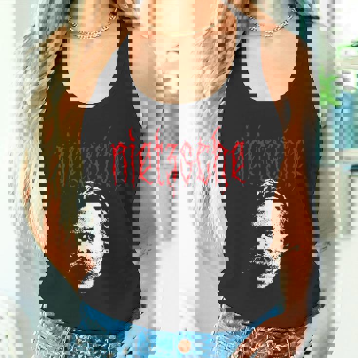 フリードリヒ・ニーチェ-金属の哲学者の設計 タンクトップ