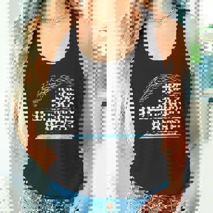 フリーバックバタフライブレストスイムストロークスイムチームライト タンクトップ