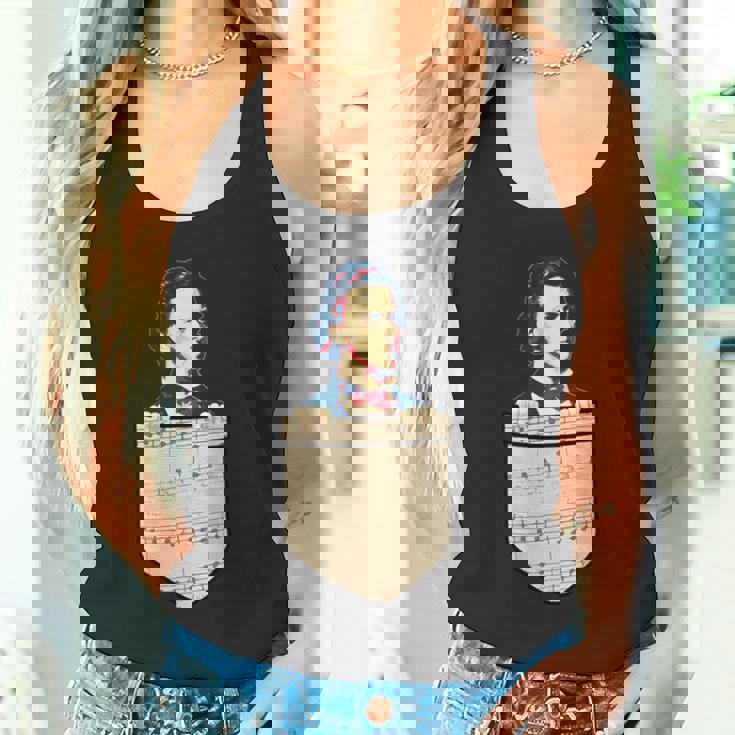 フレデリック・ショパン レトロ プロパガンダ タンクトップ