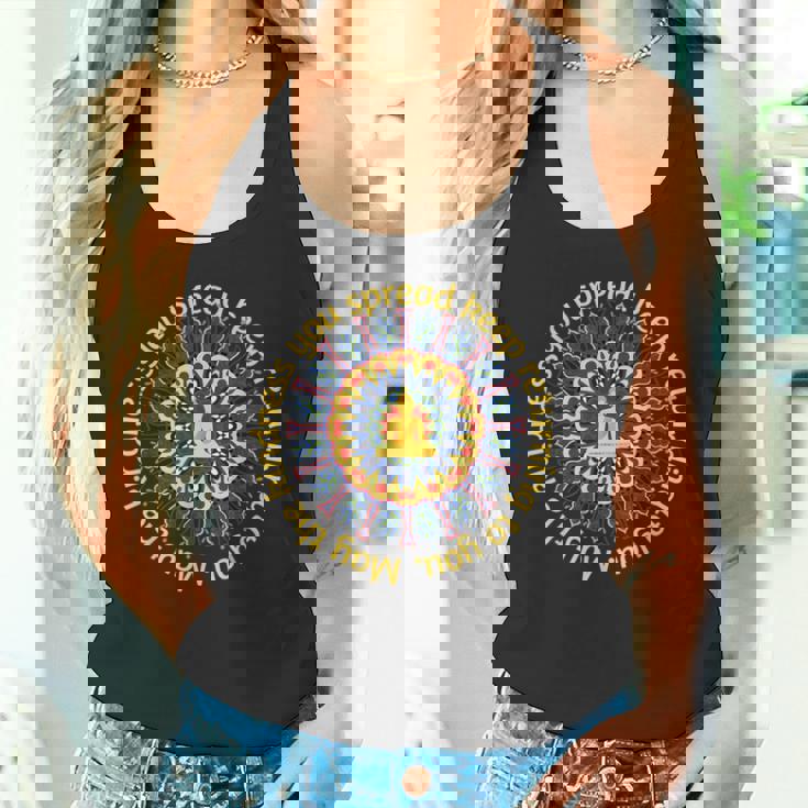 ブッダ ゴータマ マインドフルネス 平和 愛 優しさ 瞑想 タンクトップ