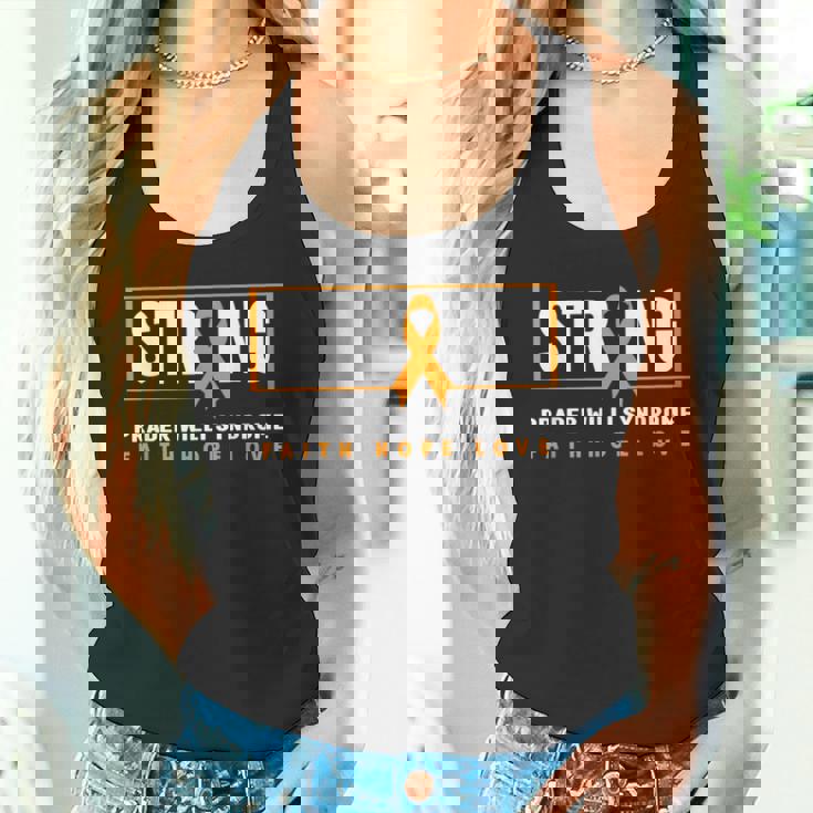 プラダー・ウィリ症候群強いプラダー・ウィリ症候群の意識 タンクトップ