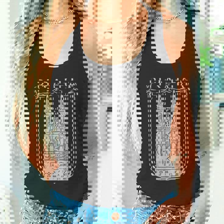 プラハ チェコ共和国 Ex チェコスロバキア お土産 プラハ タンクトップ